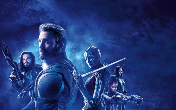 Shuri (Marvel Comics) Mantis (Marvel Comics) Nebula (Marvel Comics) Winter Soldier Captain America movie Avengers EndGame HD Desktop Wallpaper | Background Image