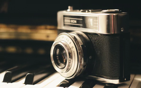 Zeiss Ikon vintage camera man made camera HD Desktop Wallpaper | Background Image