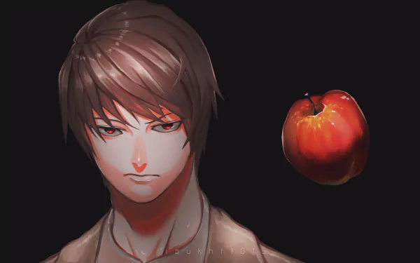 Light Yagami Anime Death Note HD Desktop Wallpaper | Background Image