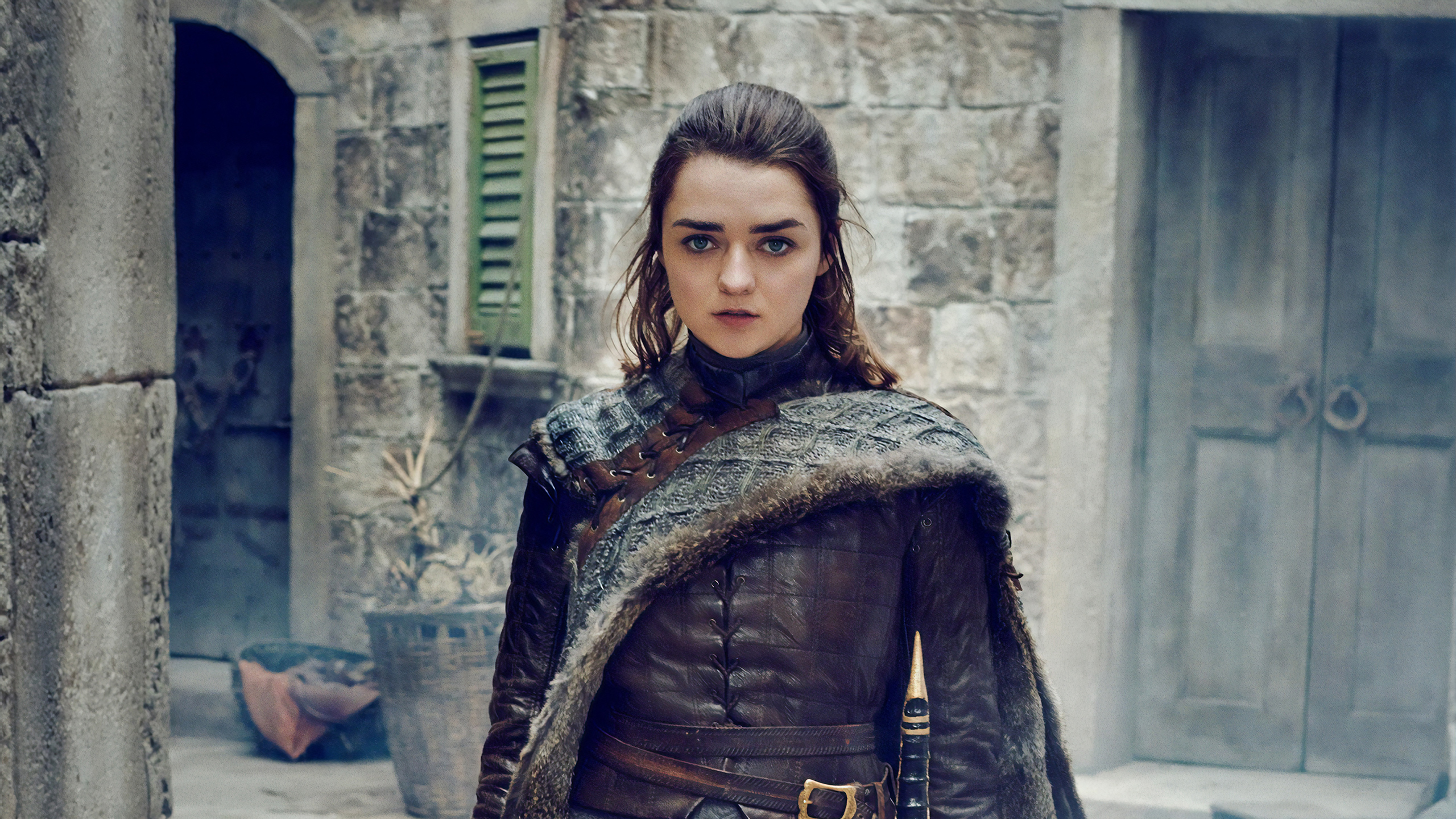 Download Maisie Williams Arya Stark TV Show Game Of Thrones HD Wallpaper