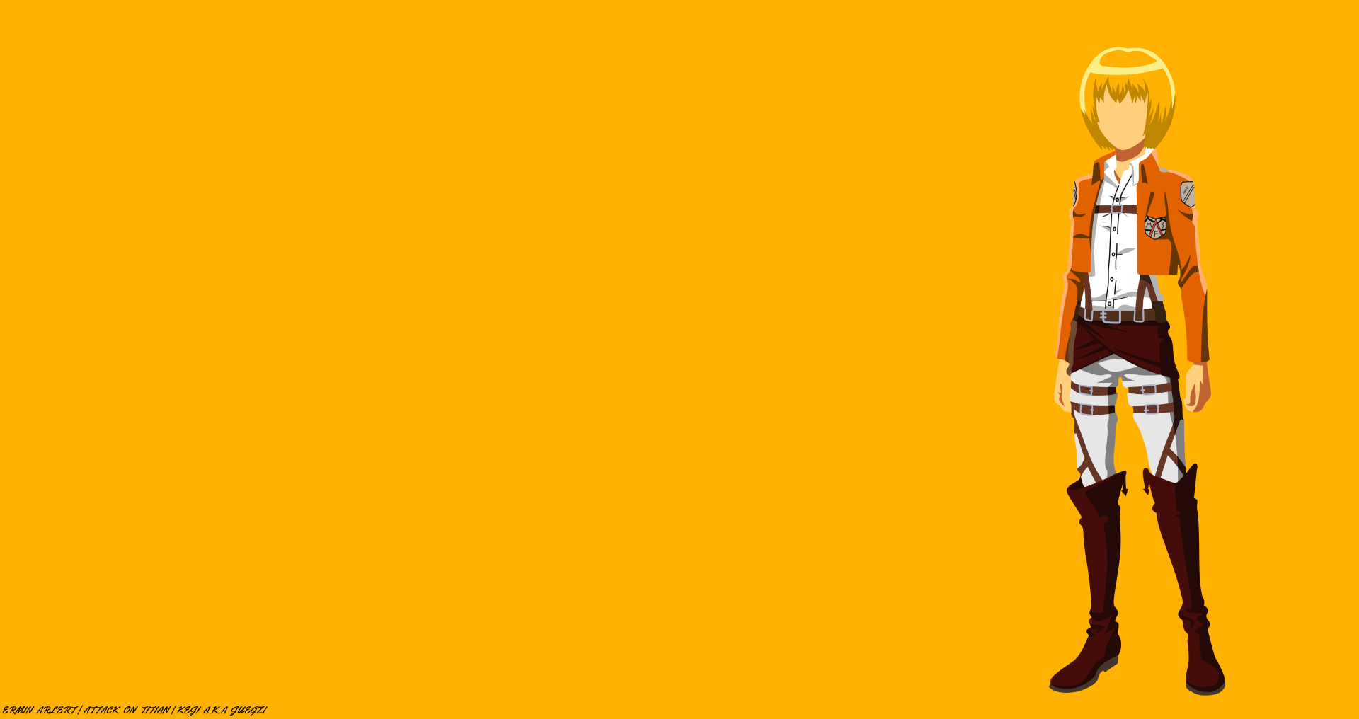 Download Minimalist Armin Arlert Anime Attack On Titan Minimalist Anime 8k Ultra HD Wallpaper by KEJI