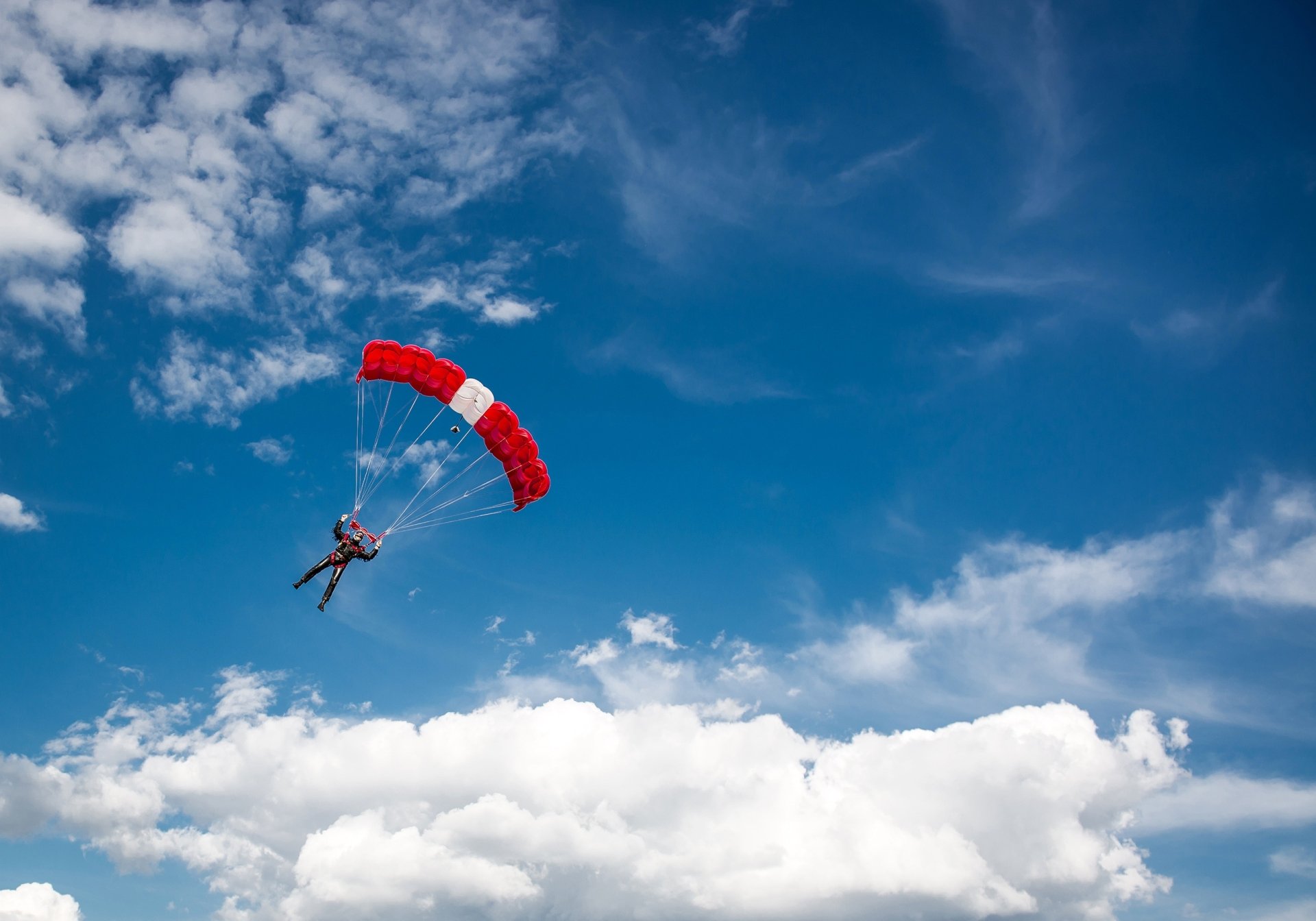 Download Cloud Sky Paragliding Sports HD Wallpaper