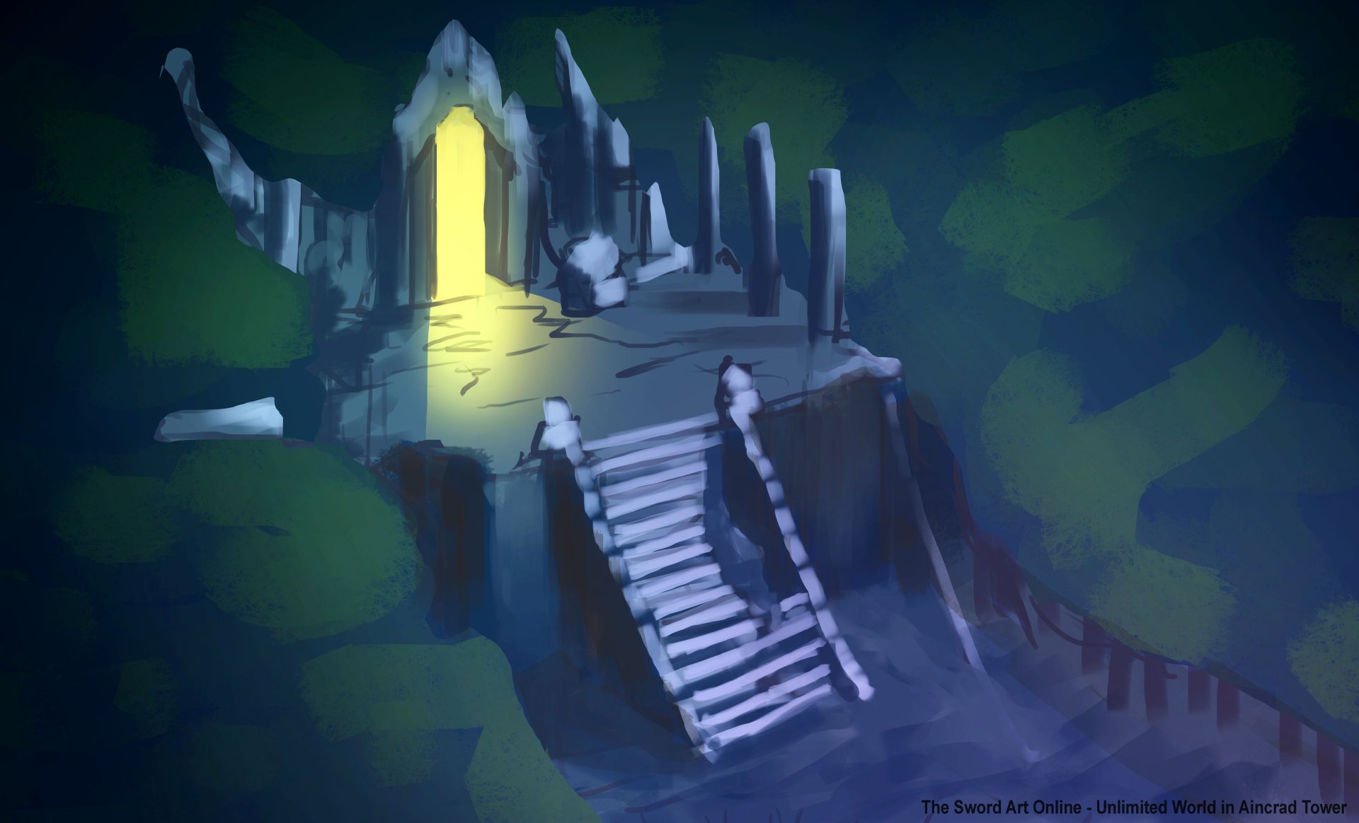 Download Fantasy Portal 4k Ultra HD Wallpaper by Ming Ren