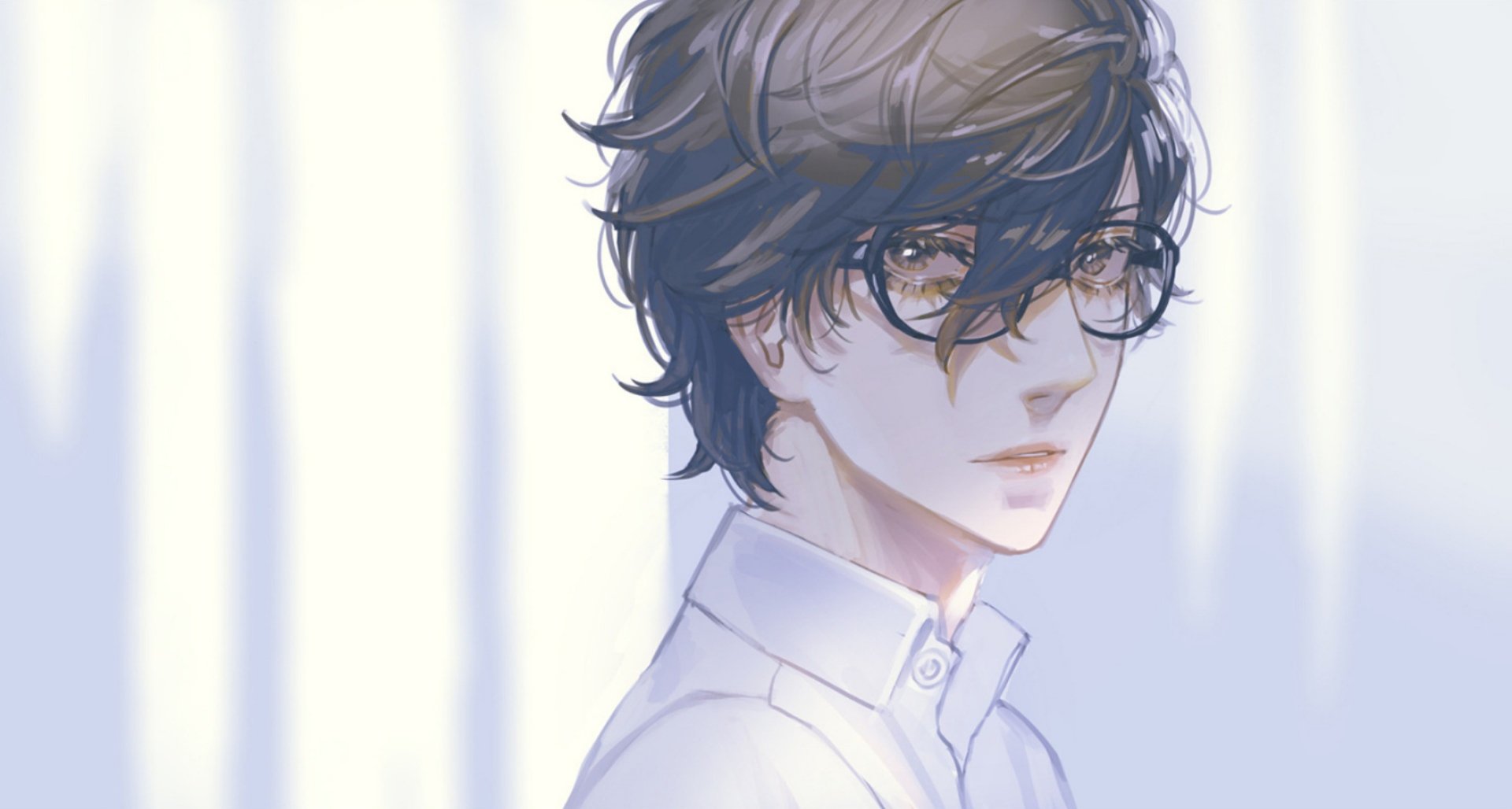 Download Protagonist (Persona) Anime Persona 5: The Animation HD Wallpaper by さげお