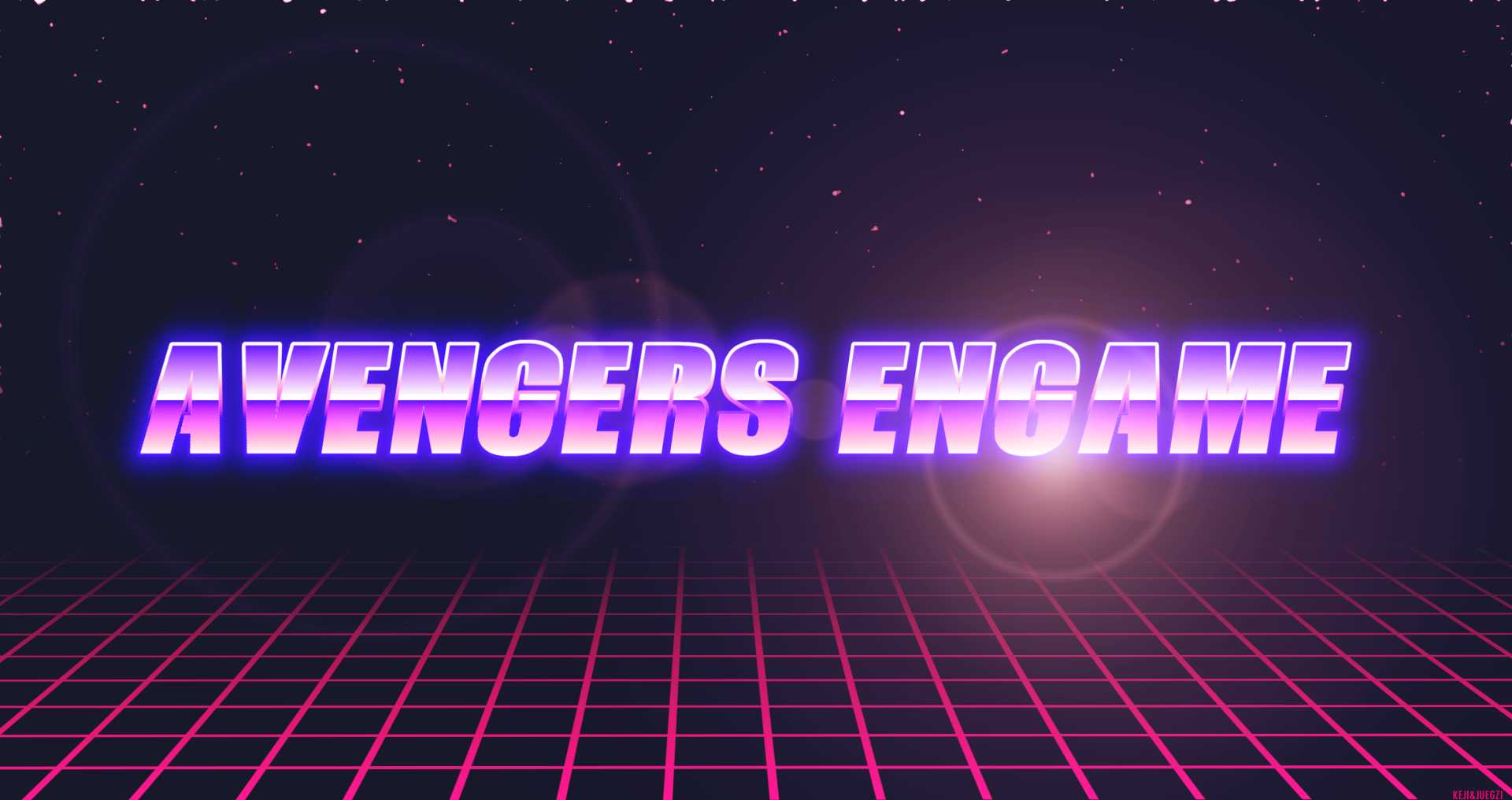 Download Retro Word Movie Avengers EndGame HD Wallpaper by KEJI