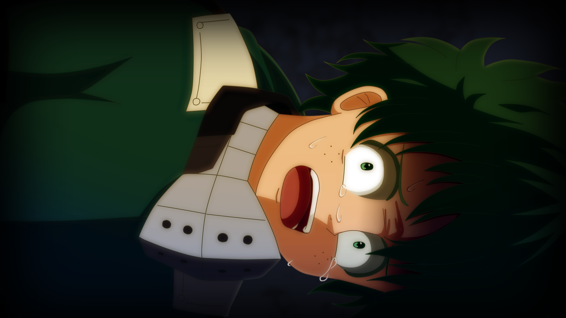 Download Izuku Midoriya Anime My Hero Academia HD Wallpaper by muimui1997
