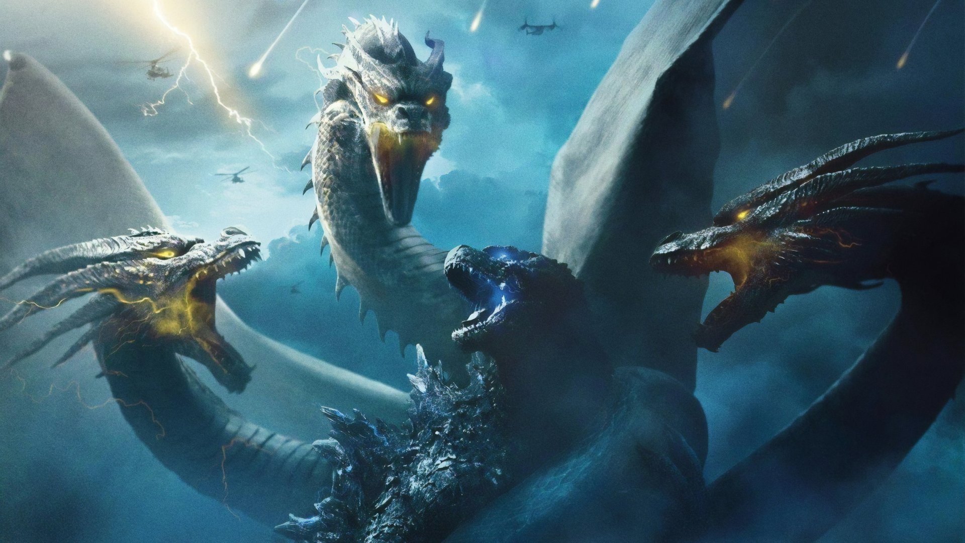Distribution De Godzilla Ii Roi Des Monstres Godzilla II - Roi des Monstres Fond d'écran HD | Arrière-Plan