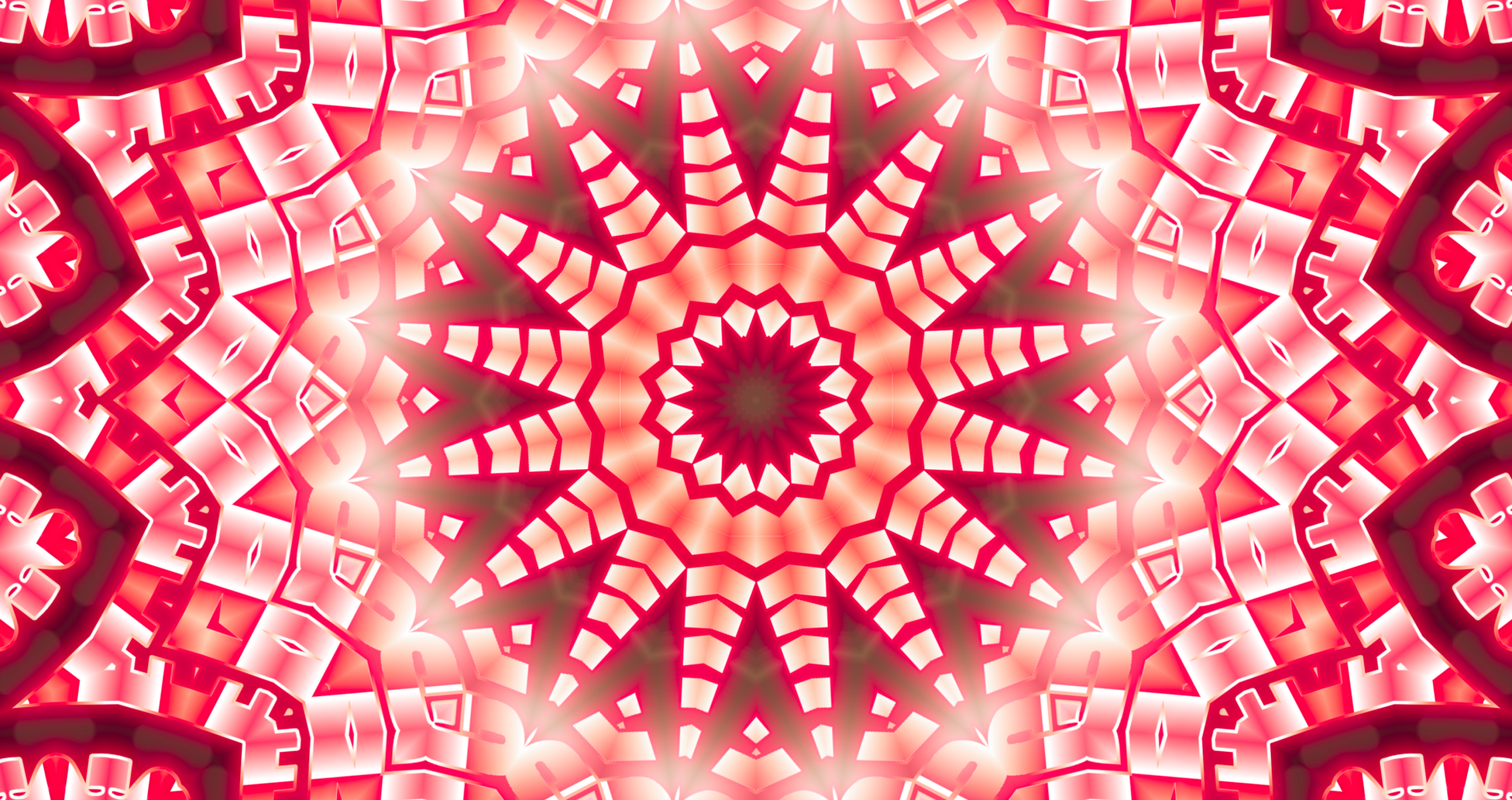 Download Red Pattern Abstract Kaleidoscope HD Wallpaper by KEJI