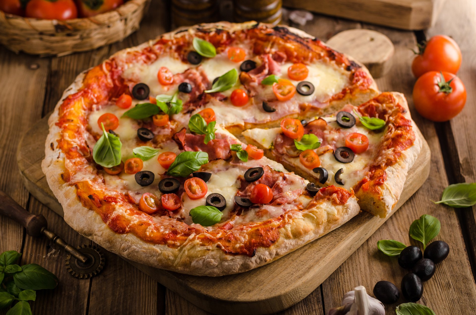 Food Pizza 4k Ultra HD Wallpaper