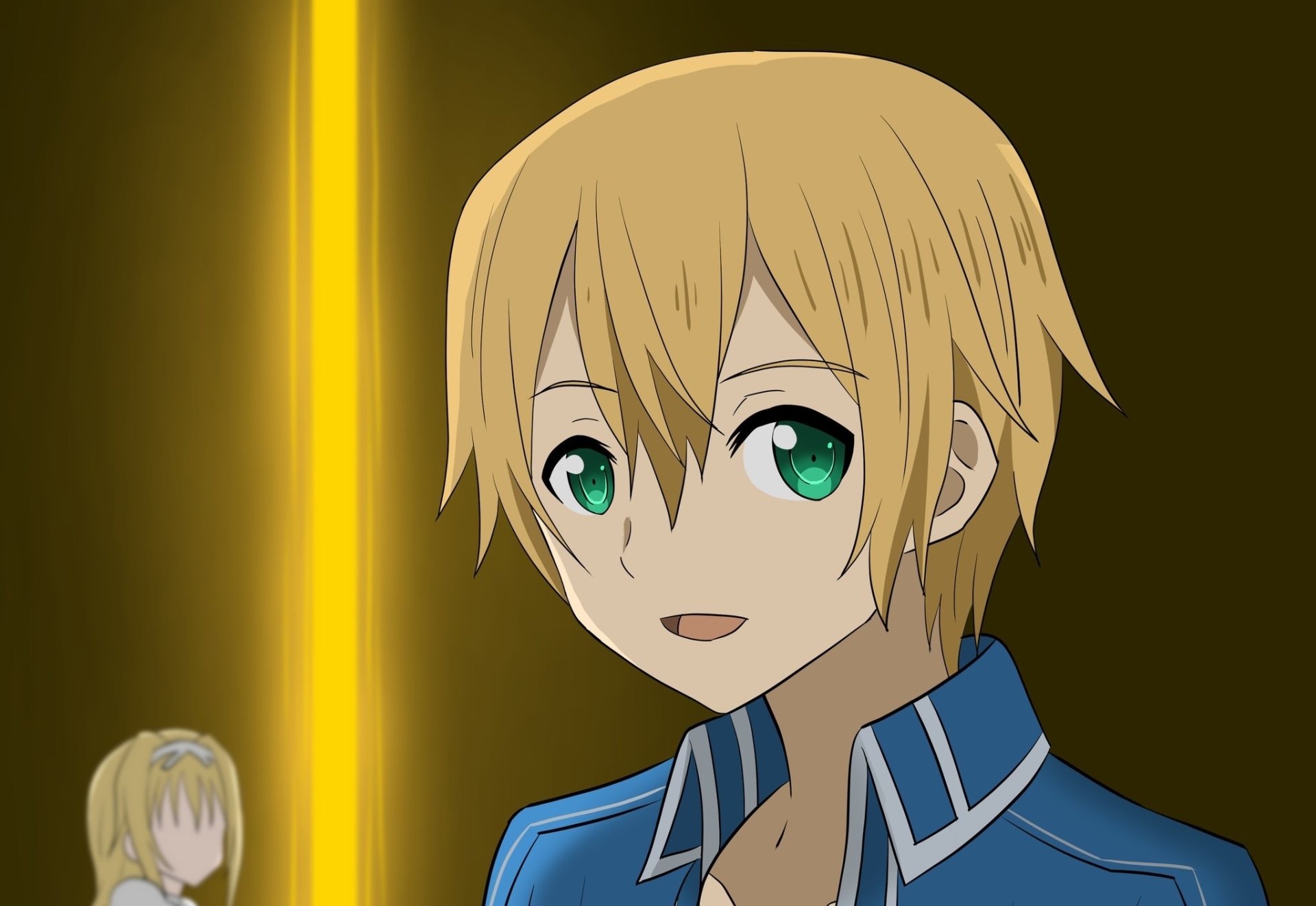 Download Alice Zuberg Eugeo (Sword Art Online) Anime Sword Art Online: Alicization HD Wallpaper by ハリネズミ 新刊委託中