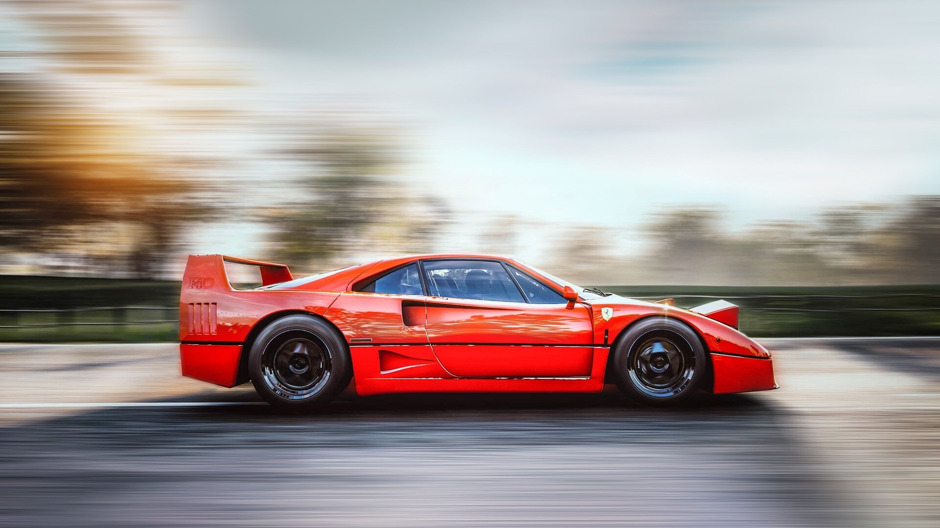 Ferrari F40 4K Wallpaper Ferrari F40 Wallpapers ESAUFF