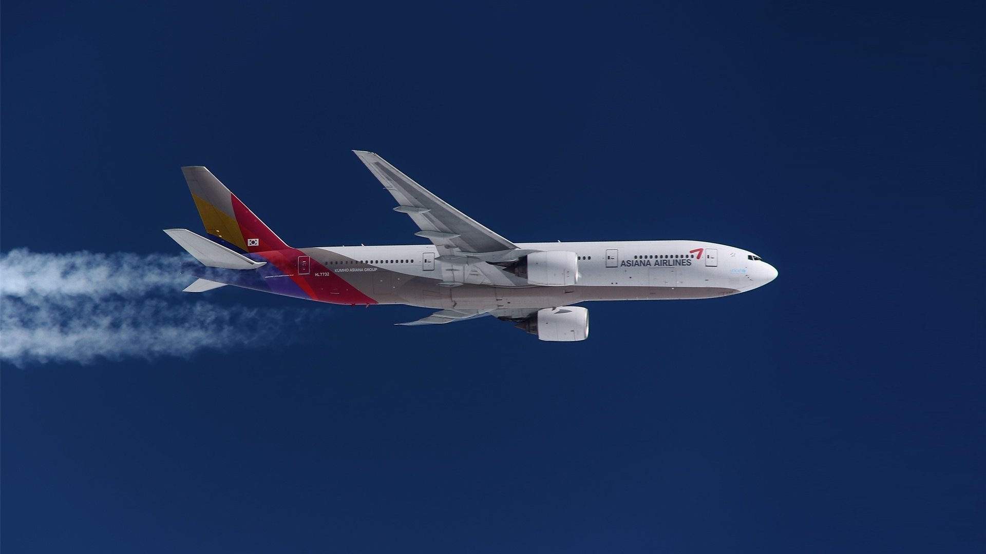 Download Passenger Plane Boeing Aircraft Vehicle Boeing 777 HD Wallpaper