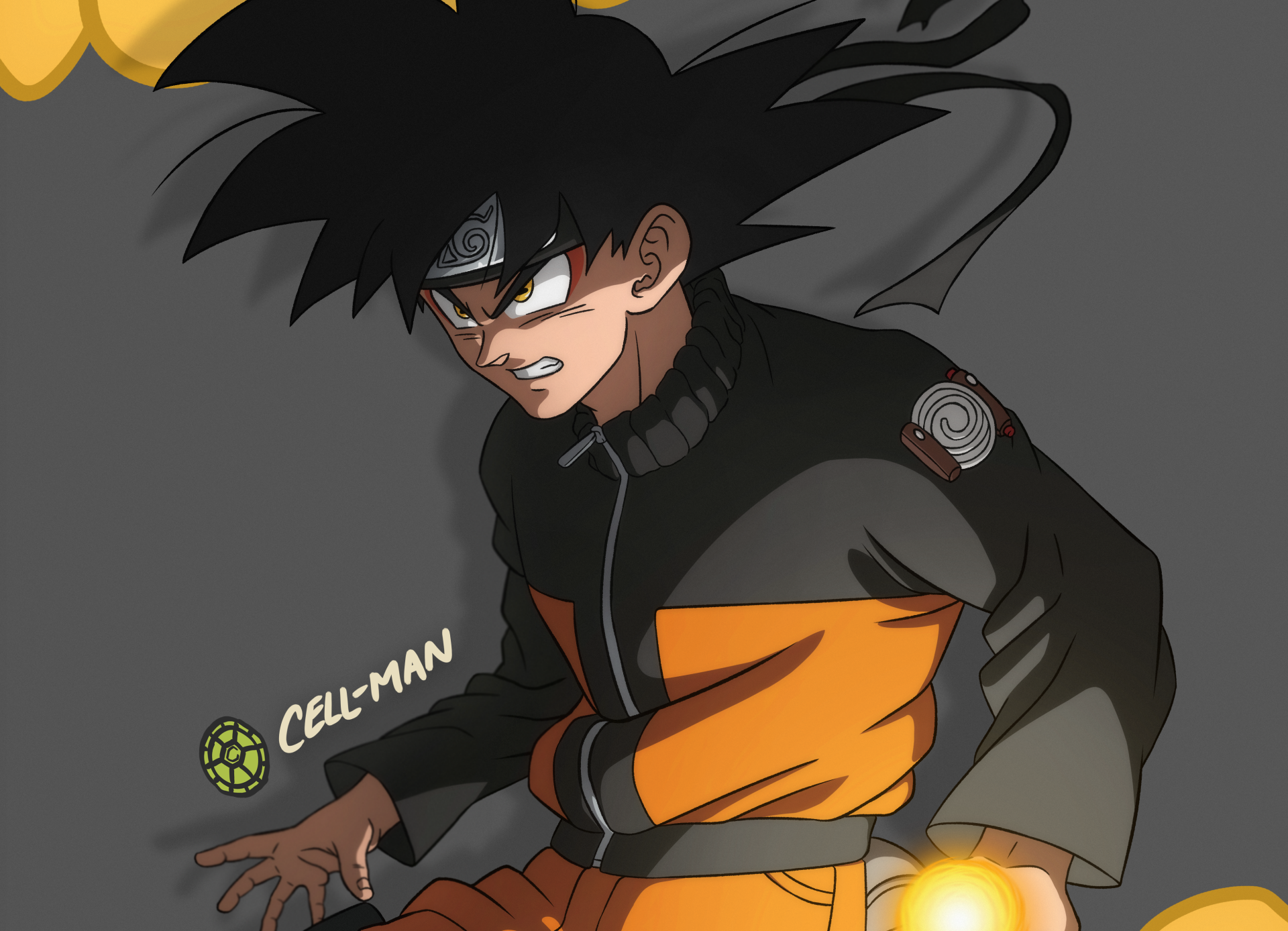 Download Naruto Goku Anime Crossover K Ultra Hd Wallpaper By Selman Ameir