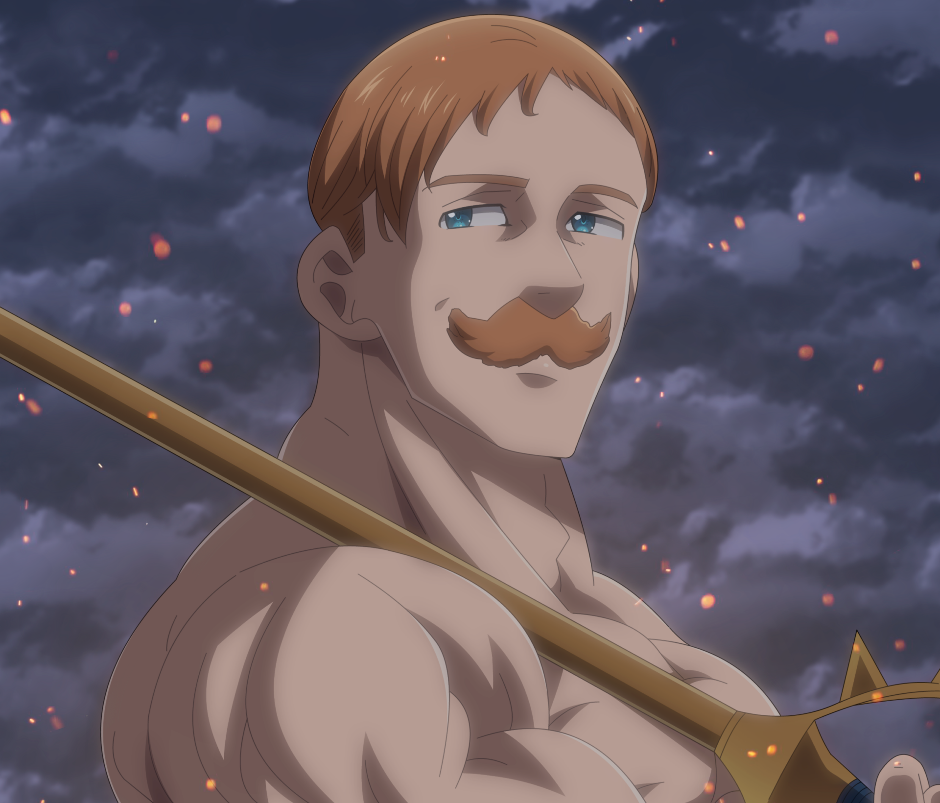 Escanor HD Wallpaper | Background Image | 2520x2152