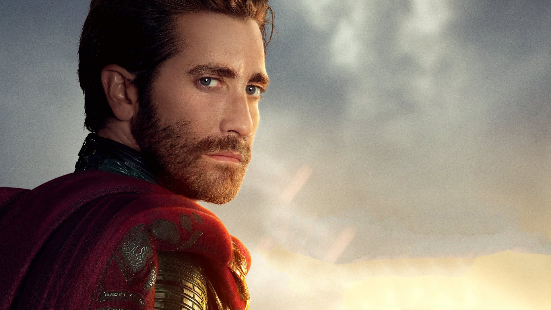 Jake Gyllenhaal as Mysterio from Spider-Man: Far From Home in a detailed 4K Ultra HD PC desktop wallpaper.