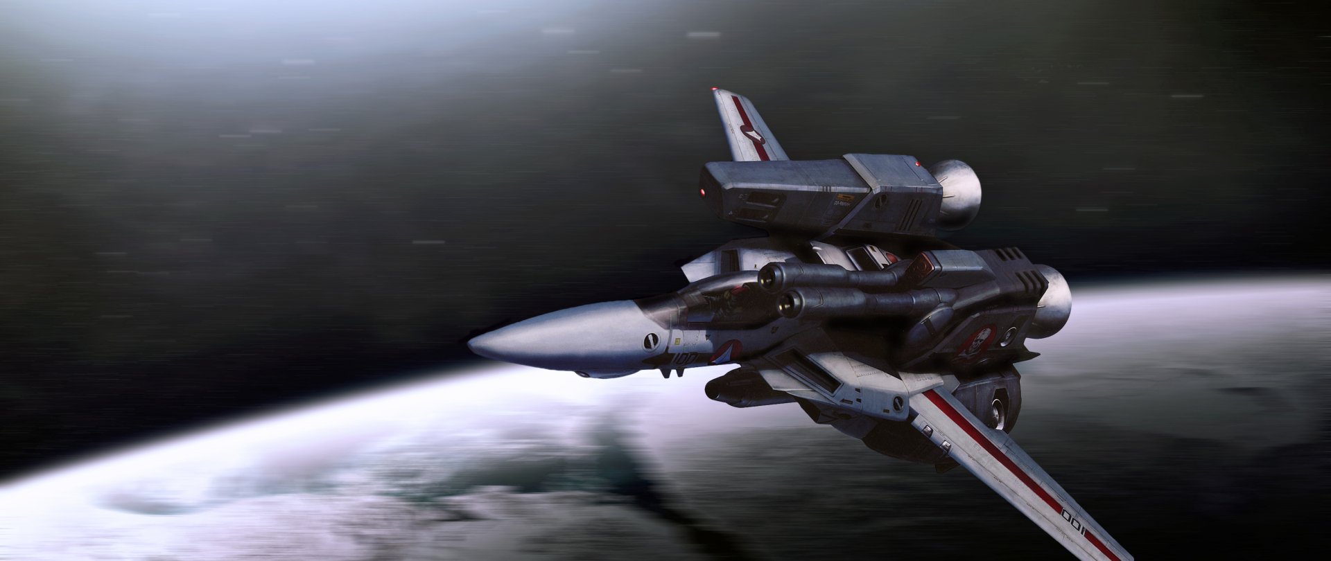 Veritech in Space by theinvid