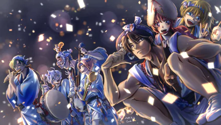 Zeno (Yona of the Dawn) Yoon (Yona of the Dawn) Shin-Ah (Yona of the Dawn) Ki-ja (Yona of the Dawn) Jae-Ha (Yona of the Dawn) Ao (Yona of the Dawn) Yona (Yona of the Dawn) Hak Son Anime Yona of the Dawn HD Desktop Wallpaper | Background Image