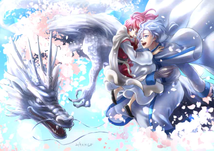 Yona (Yona of the Dawn) Ki-ja (Yona of the Dawn) Anime Yona of the Dawn HD Desktop Wallpaper | Background Image