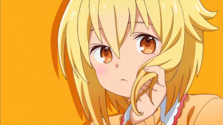 brown eyes blonde Hitoribocchi no ○○ Seikatsu Nako Sunao Anime Hitori Bocchi's ○○ Lifestyle HD Desktop Wallpaper | Background Image