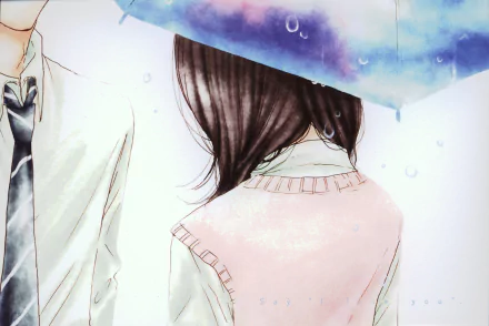 Asami Oikawa Sukitte Ii na yo Say 'I Love You' Anime HD Desktop Wallpaper | Background Image