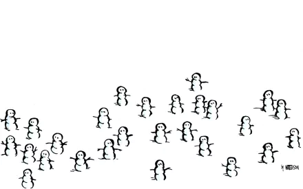 Comic Calvin & Hobbes HD Desktop Wallpaper | Background Image