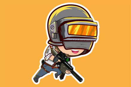 chibi video game Playerunknown's Battlegrounds HD Desktop Wallpaper | Background Image