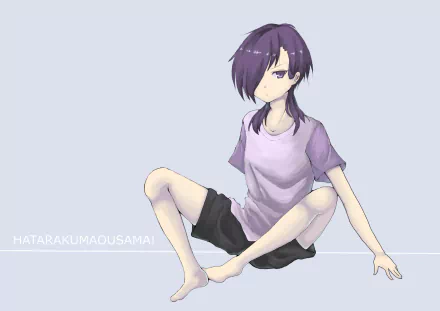 Hanzō Urushihara Anime The Devil Is a Part-Timer! HD Desktop Wallpaper | Background Image