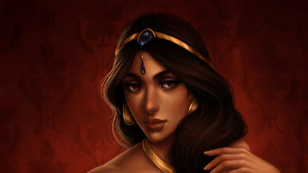 Princess Jasmine Aladdin movie Aladdin (1992) HD Desktop Wallpaper | Background Image