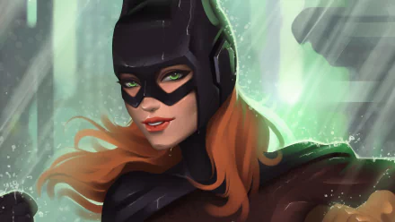 green eyes Comic Batgirl HD Desktop Wallpaper | Background Image