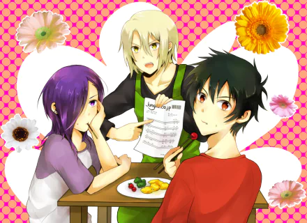 Hanzō Urushihara Shirō Ashiya Sadao Maou Anime The Devil Is a Part-Timer! HD Desktop Wallpaper | Background Image