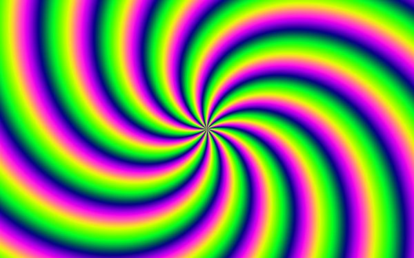 Abstract Spiral Colors Gradient Optical Illusion HD Wallpaper | Background Image