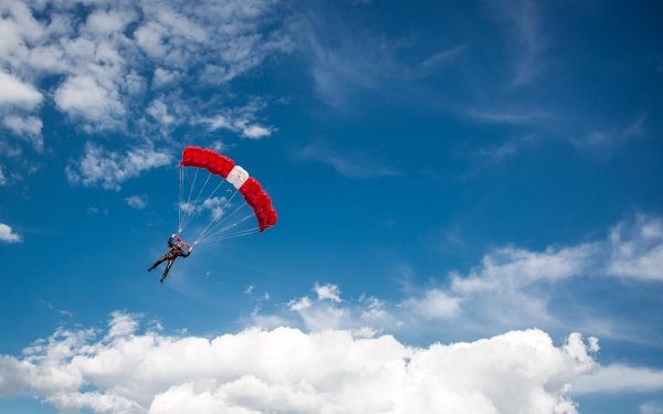 Sports Paragliding Sky Cloud HD Wallpaper | Background Image