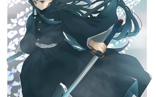 Anime Demon Slayer: Kimetsu no Yaiba Demon Slayer Muichiro Tokito HD Wallpaper | Background Image