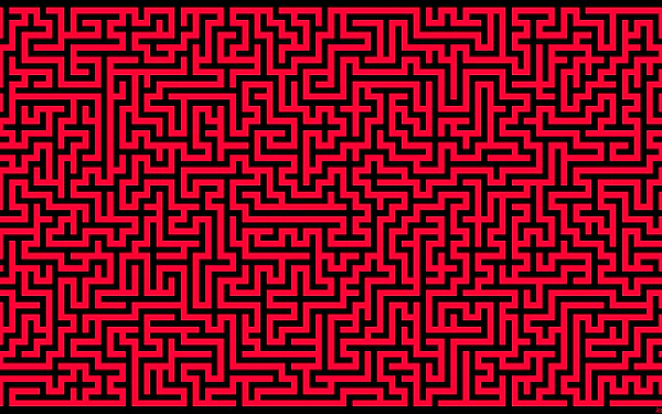 red pattern Abstract maze HD Desktop Wallpaper | Background Image