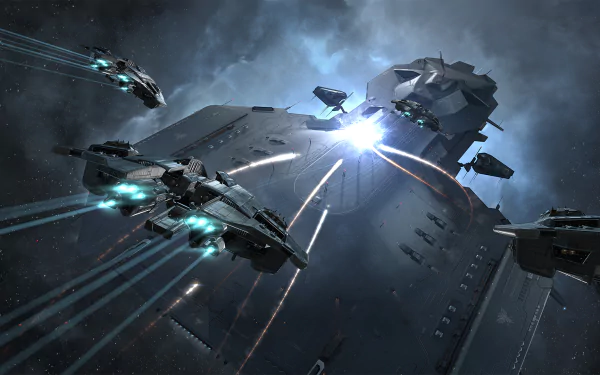 futuristic video game EVE Online Futuristic Gaming HD Desktop Wallpaper | Background Image