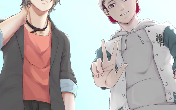 MonsterZ MATE Anime Virtual Youtuber HD Desktop Wallpaper | Background Image