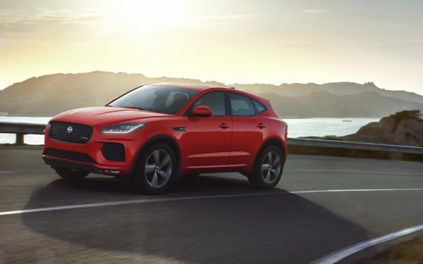 SUV car Jaguar (Car) vehicle Jaguar E-Pace HD Desktop Wallpaper | Background Image