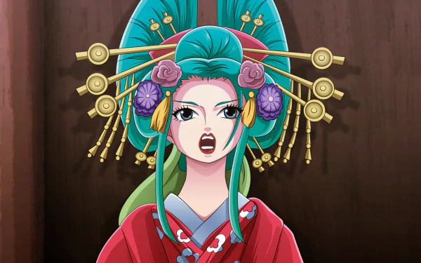 Kozuki Hiyori Anime One Piece HD Desktop Wallpaper | Background Image