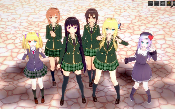 Rika Shiguma Yukimura Kusunoki Maria Takayama Kobato Hasegawa Yozora Mikazuki Sena Kashiwazaki Anime Boku Wa Tomodachi Ga Sukunai HD Desktop Wallpaper | Background Image