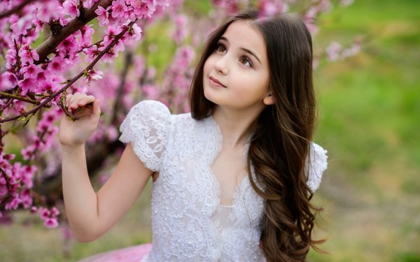 Photography Child Flower HD Wallpaper | Background Image