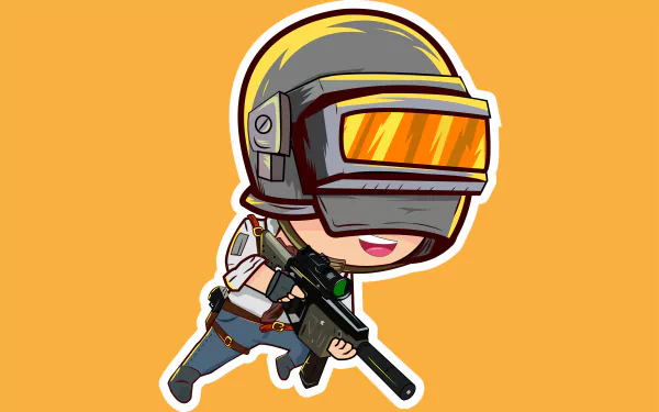 chibi video game Playerunknown's Battlegrounds HD Desktop Wallpaper | Background Image