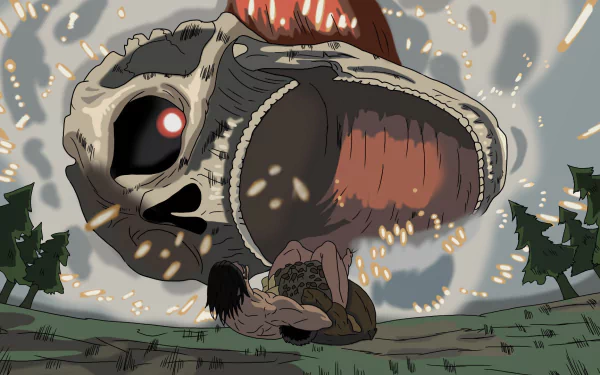  Eren vs Armored Titan by Sayuri-San