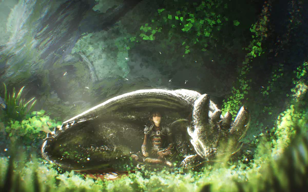Hiccup (How to Train Your Dragon) Toothless (How to Train Your Dragon) dragon Night Fury movie How to Train Your Dragon: The Hidden World HD Desktop Wallpaper | Background Image