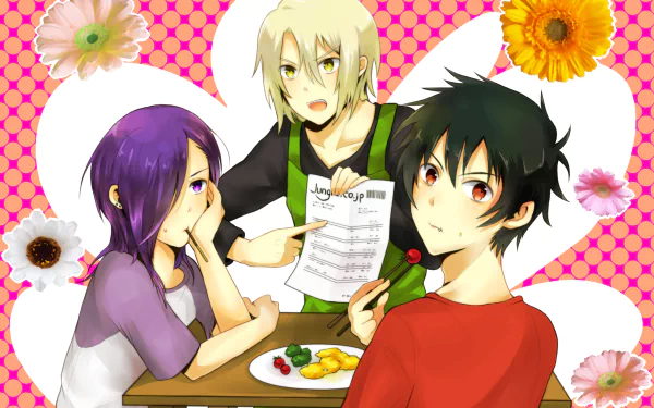 Hanzō Urushihara Shirō Ashiya Sadao Maou Anime The Devil Is a Part-Timer! HD Desktop Wallpaper | Background Image