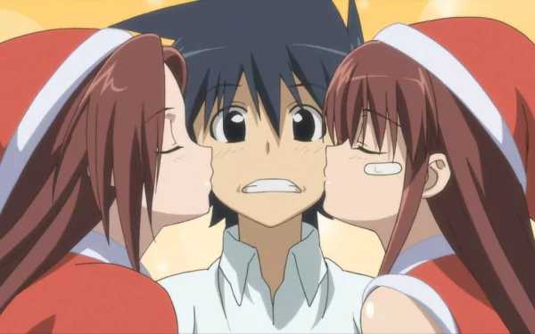 Ako Suminoe Riko Suminoe Keita Suminoe Anime KissXSis HD Desktop Wallpaper | Background Image