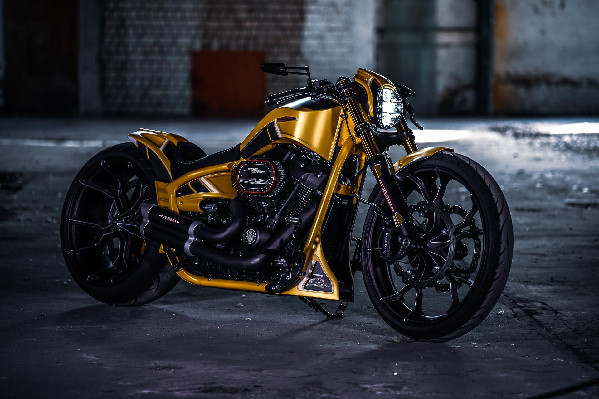 Silverstone customized Thunderbike Harley-Davidson Breakout by Ben Ott