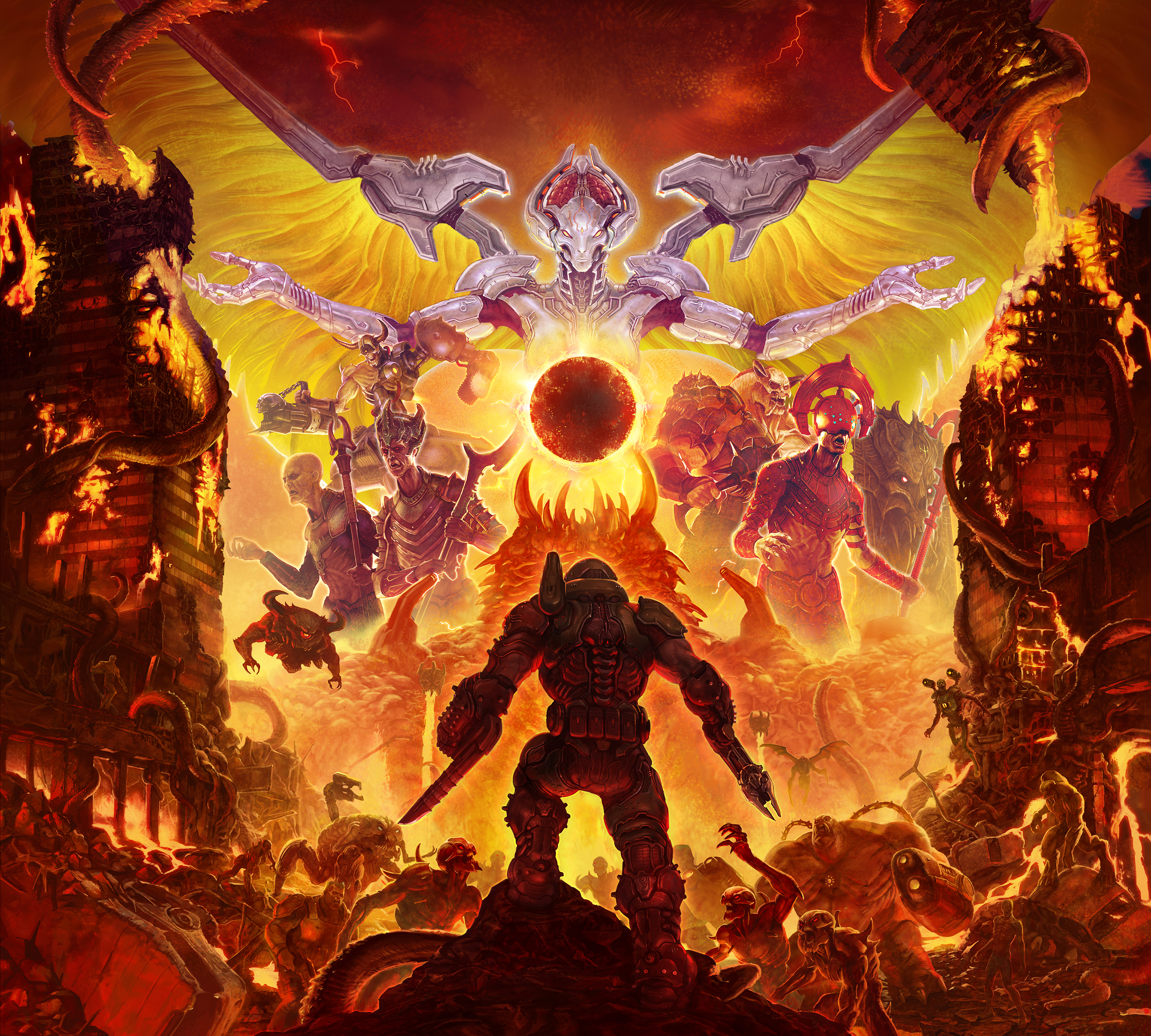 70+ DOOM Eternal HD Wallpapers and Backgrounds