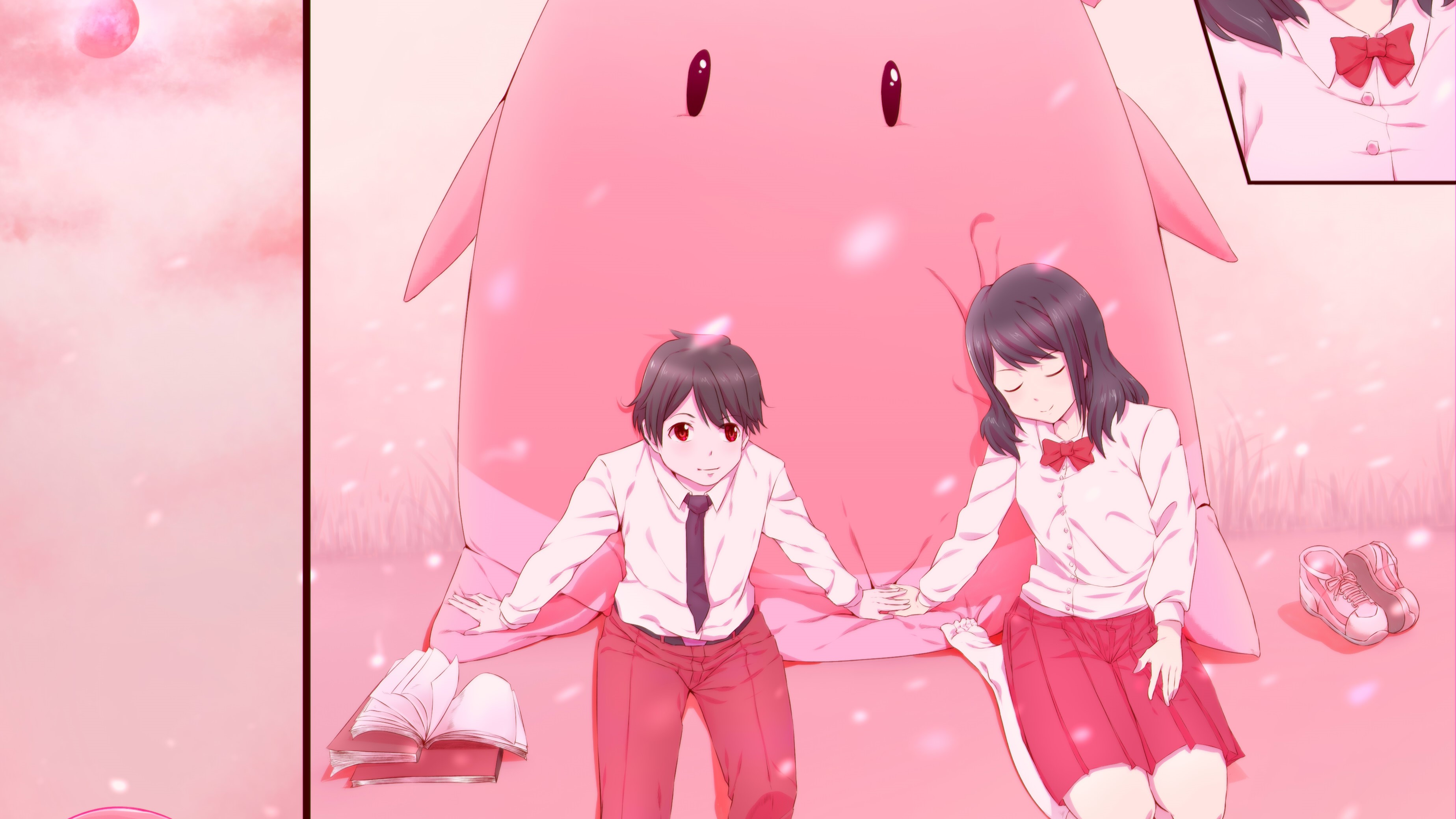 Anime Tsuki ga Kirei HD Wallpaper | Background Image