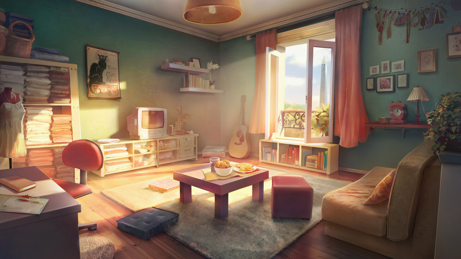 Artistic Room HD Wallpaper | Background Image