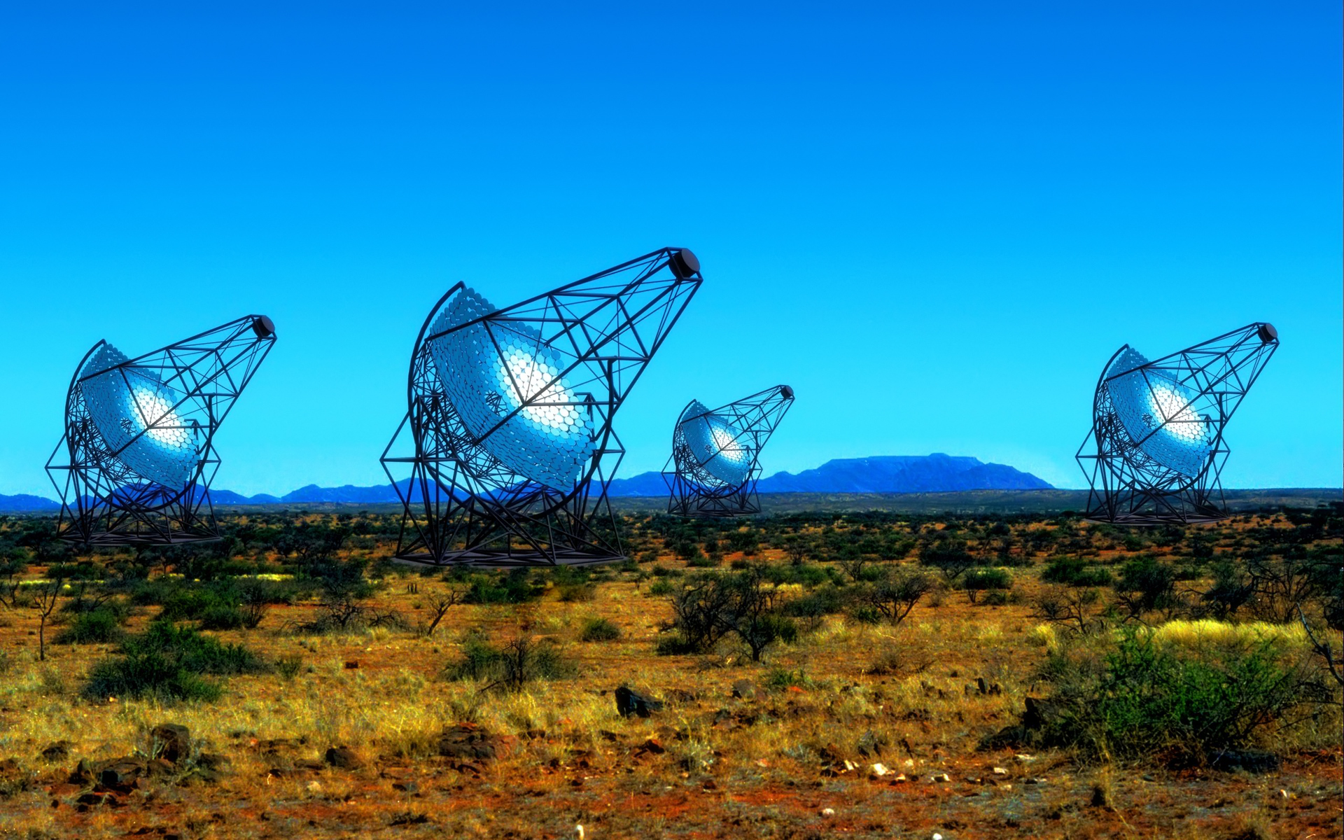 Sci Fi Telescope HD Wallpaper | Background Image